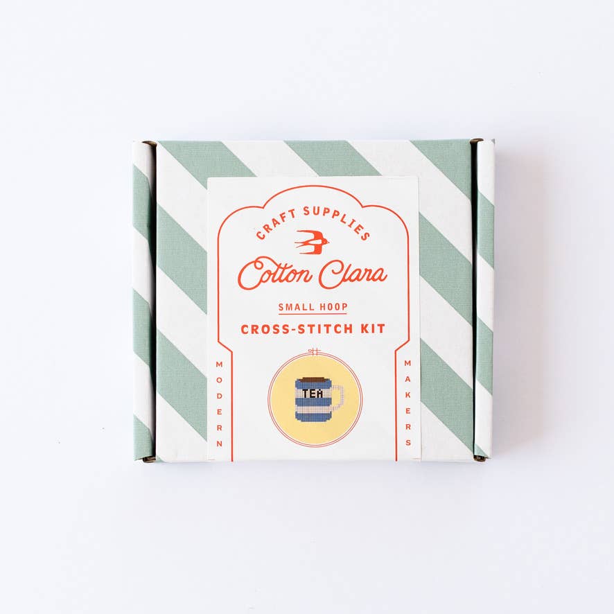 Cross Stitch Kit / Tea
