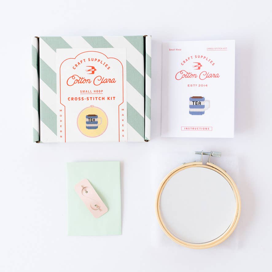 Cross Stitch Kit / Tea