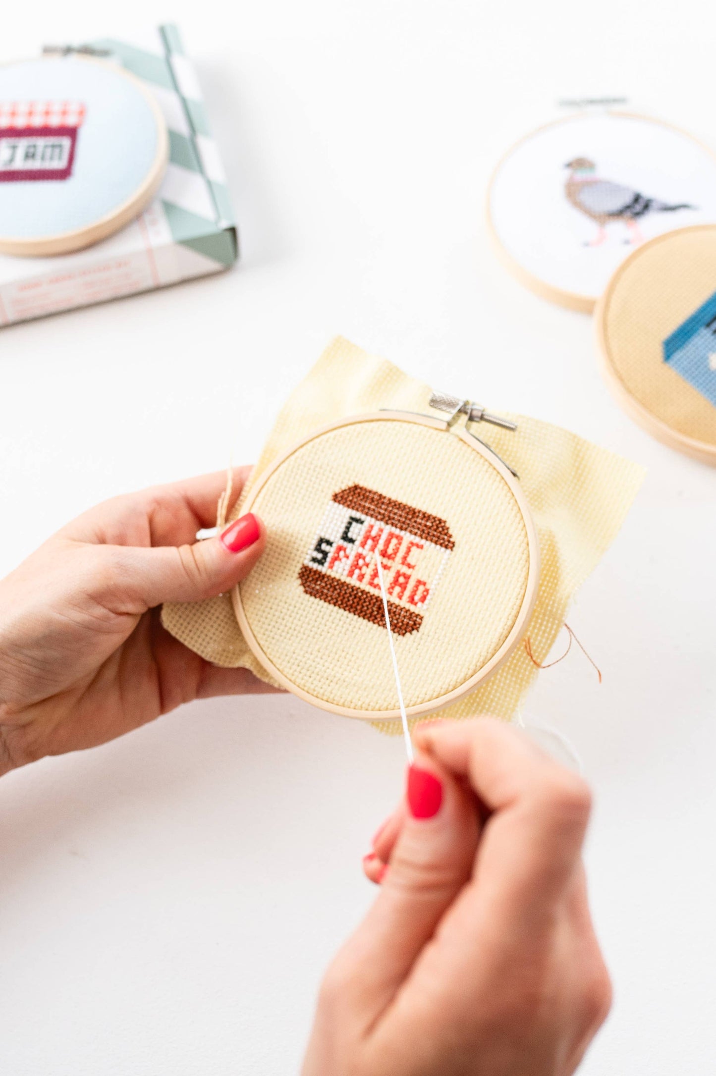 Cross Stitch Kit / Choc Spread