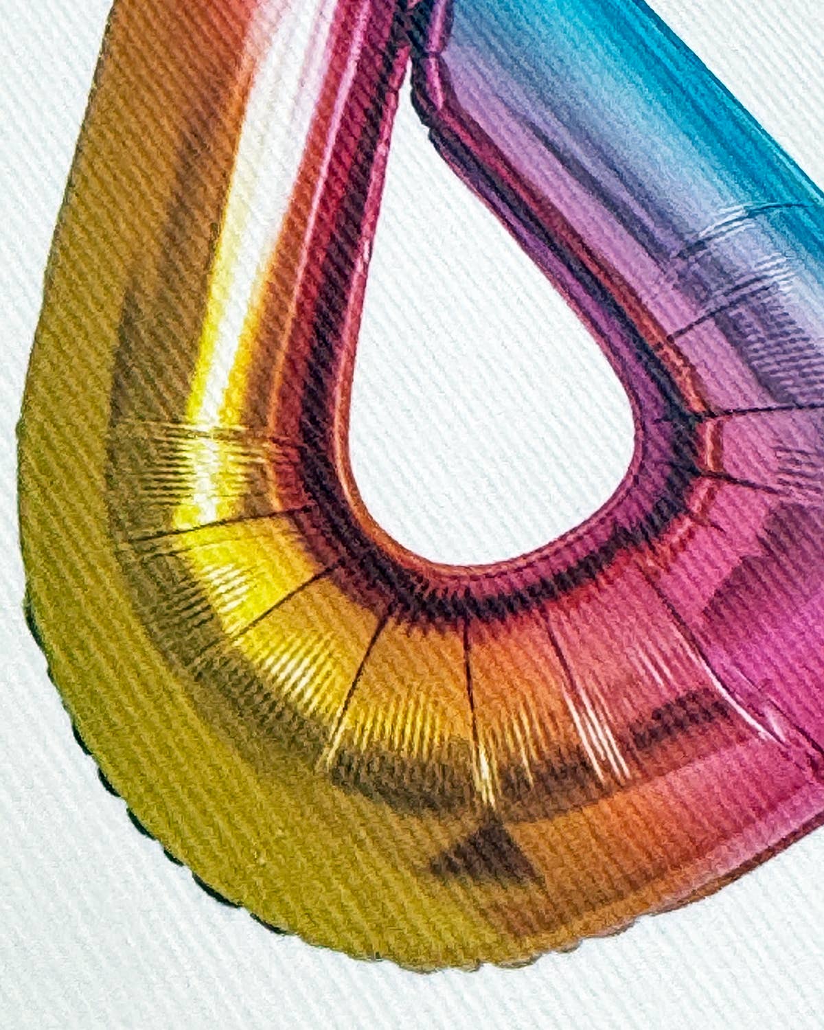 Birthday Balloon Card / Age 4