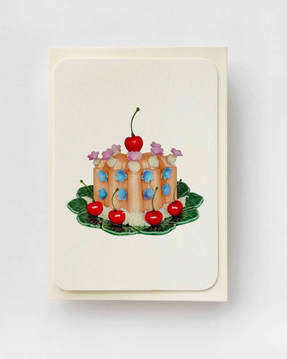 Blancmange Greeting Card / Saffron Cream