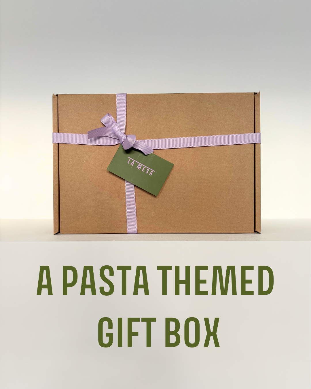 A Pasta Themed Gift Box