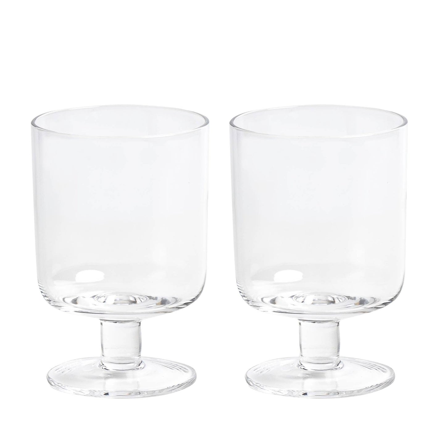 Stackable Wine Glasses x2