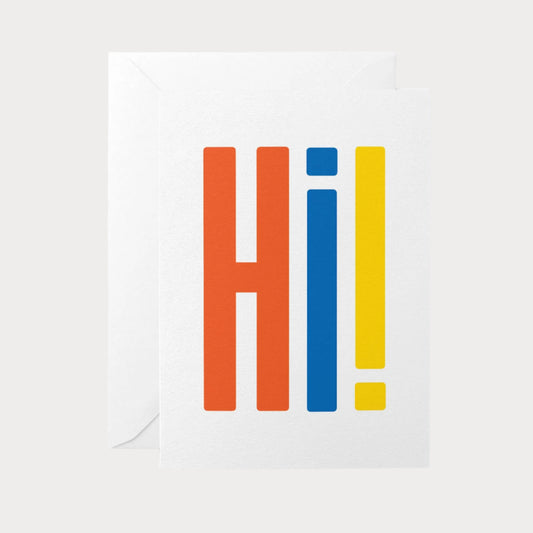 Hi! Card