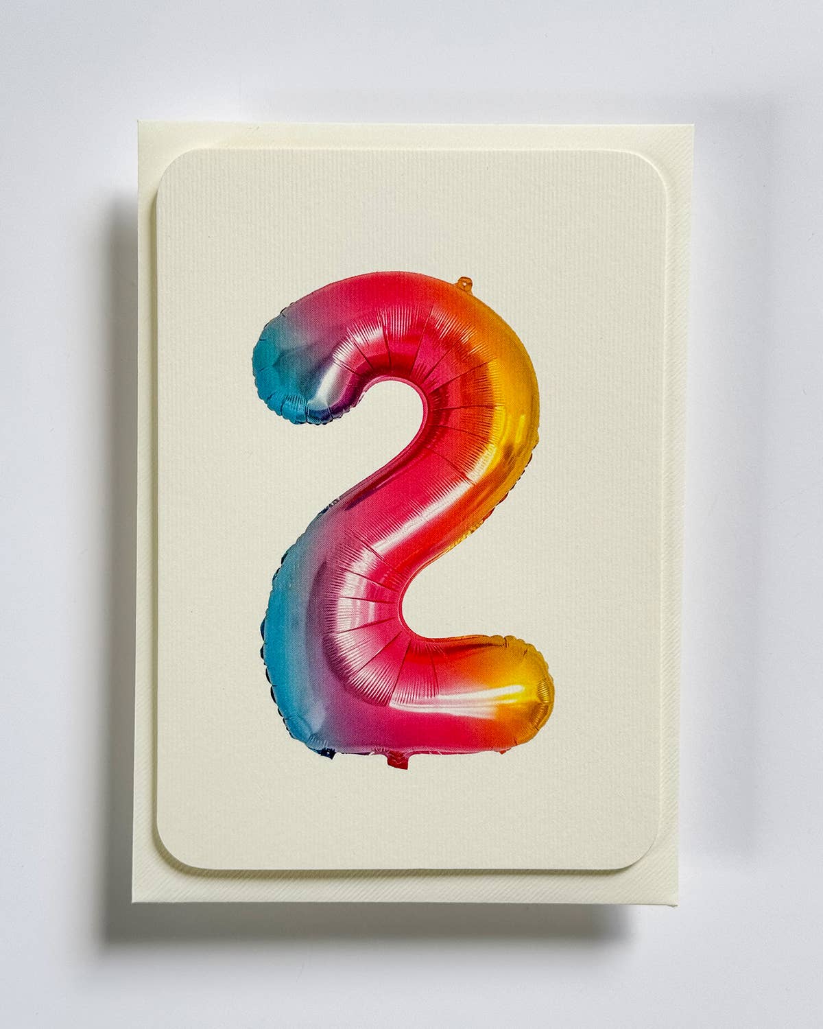 Birthday Balloon Card / Age 2