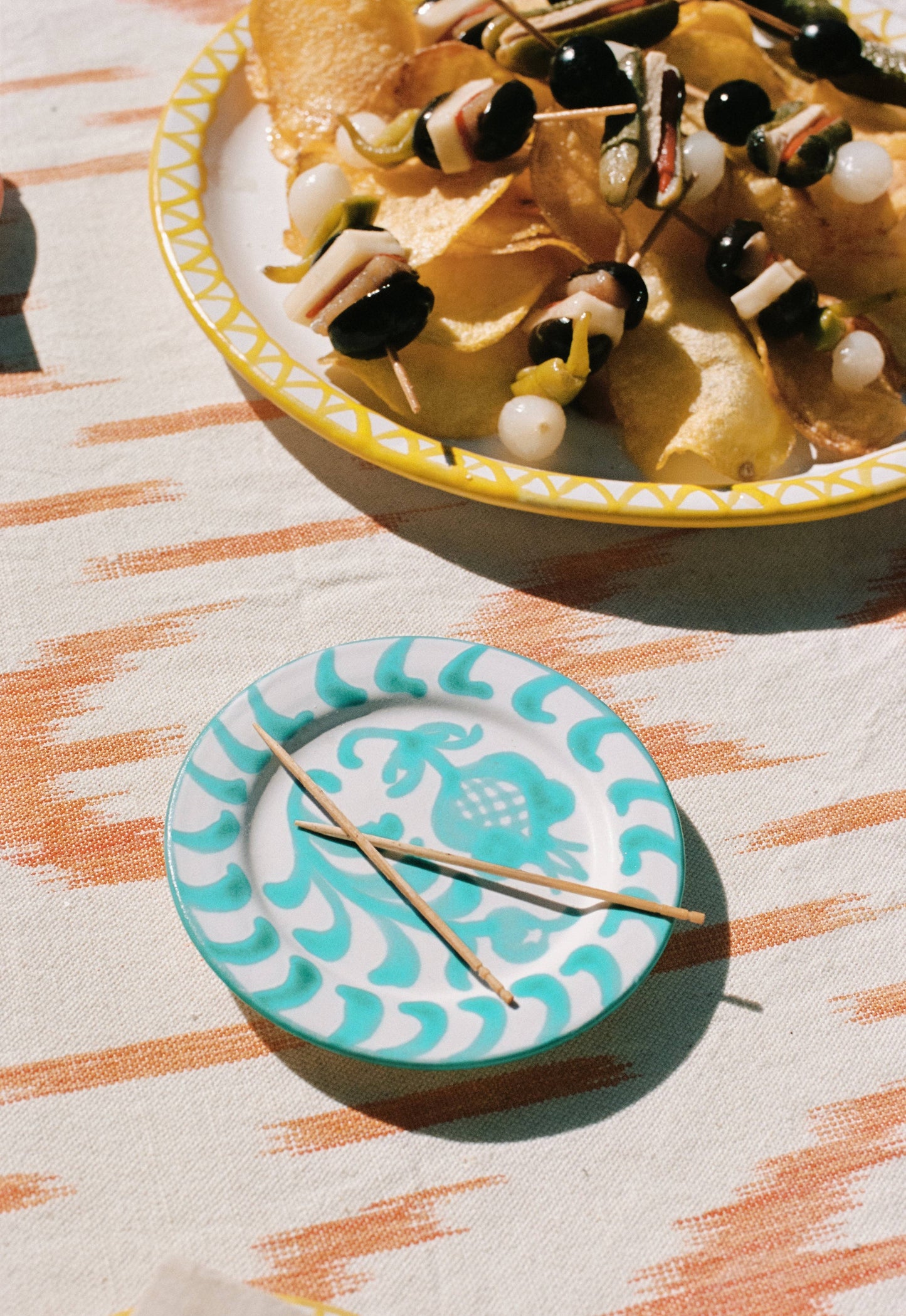 Traditional Mini Plate / Turquoise