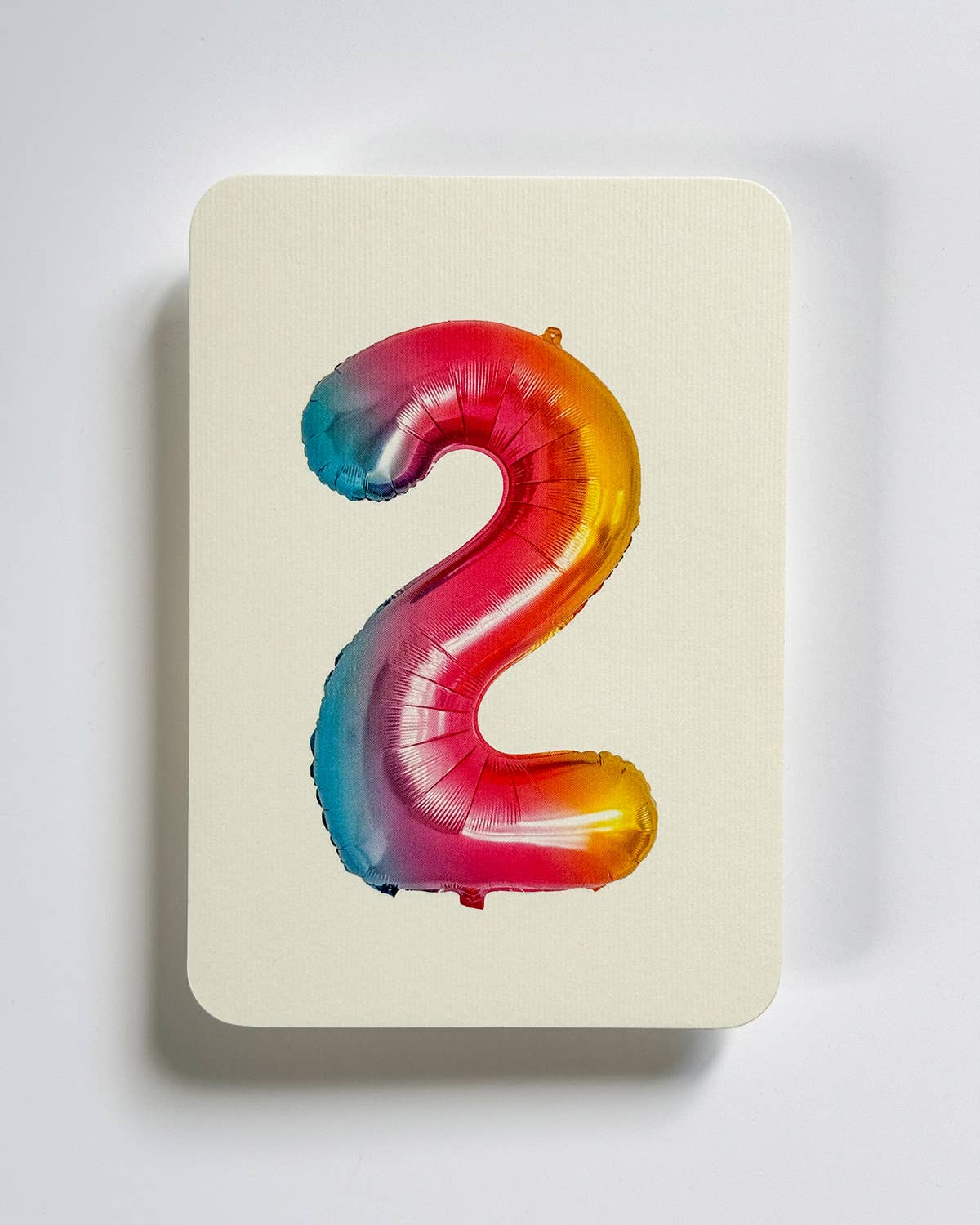 Birthday Balloon Card / Age 2