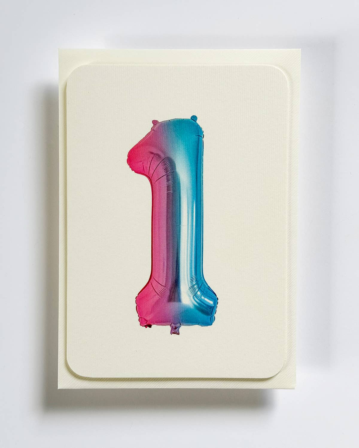 Birthday Balloon Card / Age 1